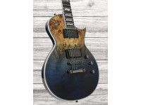 ESP E-II Eclipse Burl Maple Blue Natural Fade ESP E-II Eclipse Burl Maple Blue Natural Fade